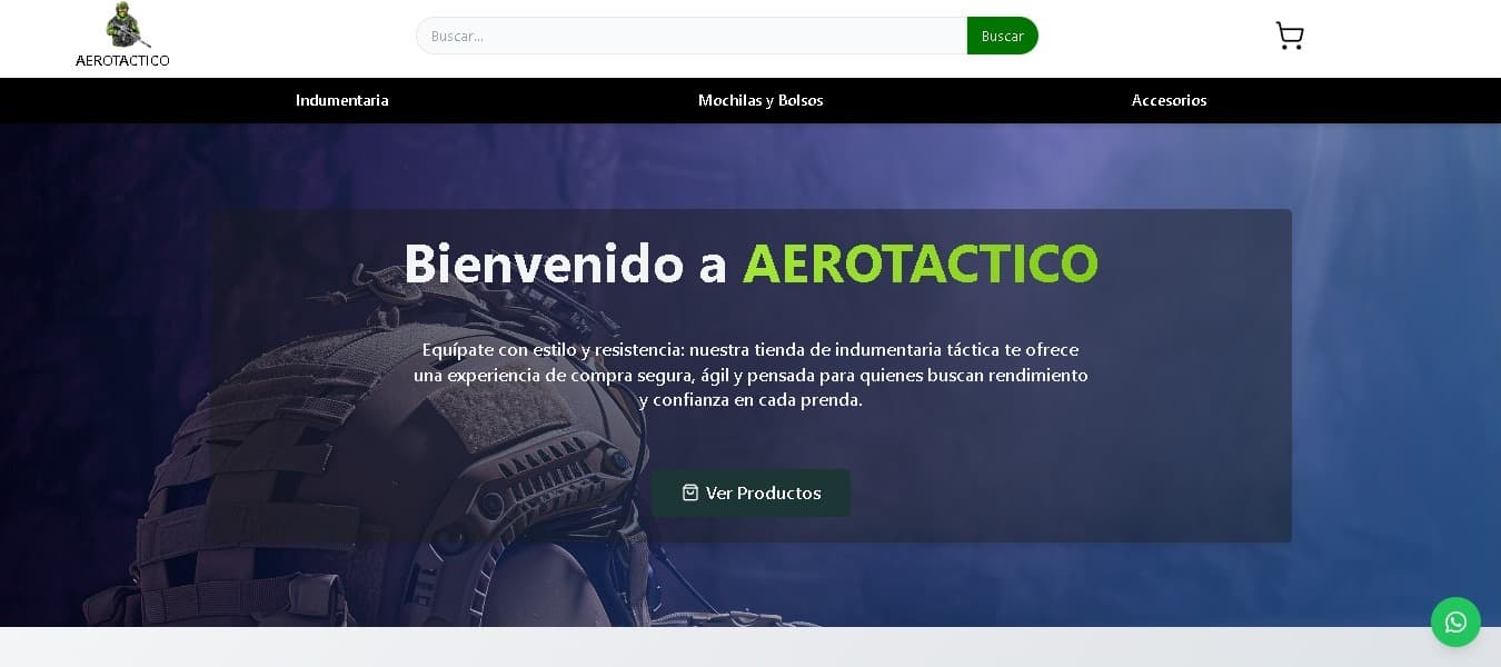 Ecommerce AEROTACTICO 1