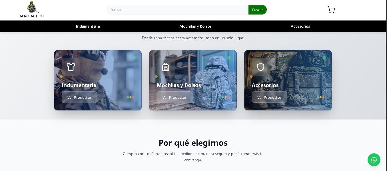 Ecommerce AEROTACTICO 2