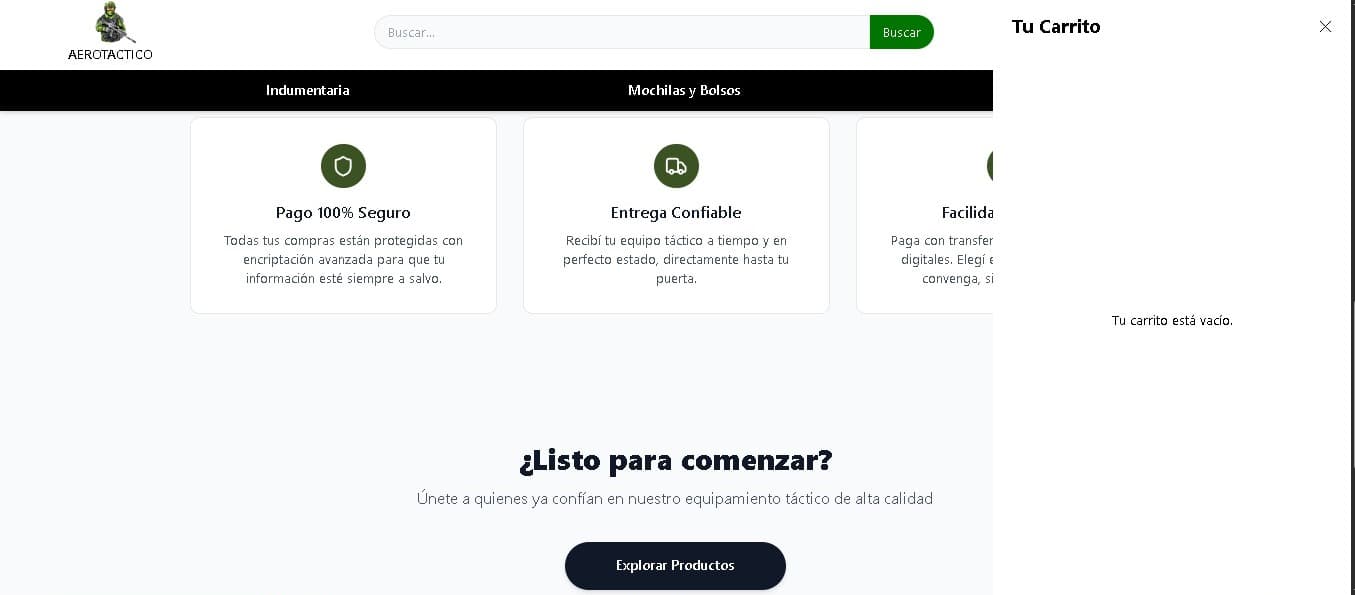 Ecommerce AEROTACTICO 3
